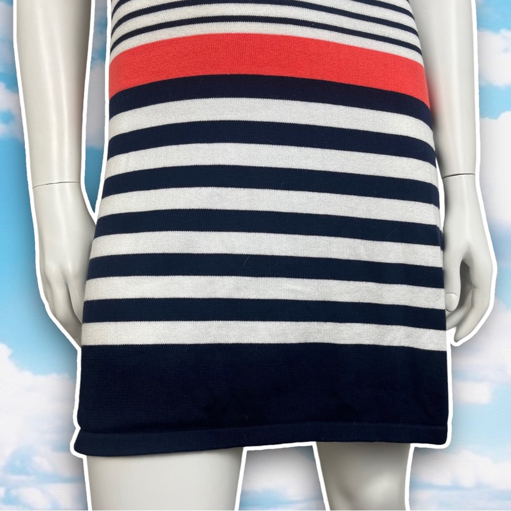LILLY PULITZER Stanton Buoy Striped Sweater Dress Navy Nautical Beach Preppy - Picture 6 of 11